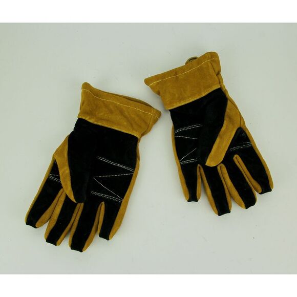 Hysafety Cowhide Leather Reinforced Palm Structural Firefighter Gloves - Picture 2 of 4